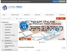 Tablet Screenshot of litoraltech.com